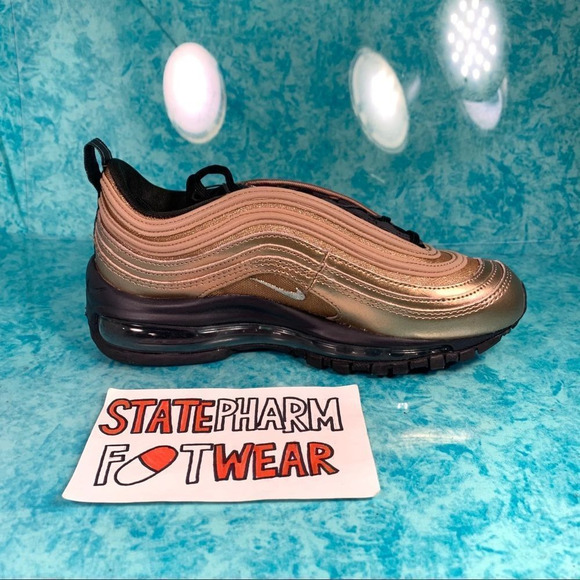 Nike Air Max 97 'Copper' Women’s Retro Low Top Athletic Shoes Size 5 - Picture 3 of 5
